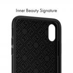 Carcasa fashion Spigen LA MANON Classy iPhone XS/X Black 8 - lerato.ro