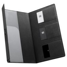 Accesorii auto, Organizator documente auto si carduri Spigen Black, lerato.ro