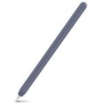 Husa Stoyobe Nice Sleeve compatibila cu Apple Pencil 2, Silicon, Albastru inchis 2 - lerato.ro