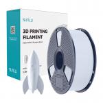 Filament pentru imprimanta 3D Sunlu PLA High-Speed, Diametru 1.75mm, 1kg, Alb 5 - lerato.ro