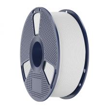 Filament mat pentru imprimanta 3D Sunlu PLA, Diametru 1.75mm, 1kg, Alb