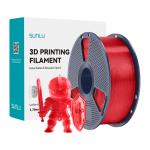 Filament pentru imprimanta 3D Sunlu PLA Plus Diametru 1.75mm, 1kg, Rosu 5 - lerato.ro