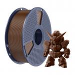 Filament pentru imprimanta 3D Sunlu PLA Plus 2.0, Diametru 1.75mm, 1kg, Maro 3 - lerato.ro