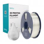 Filament pentru imprimanta 3D Sunlu PETG, Diametru 1.75mm, 1kg, Transparent 5 - lerato.ro
