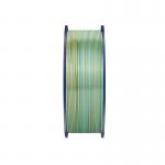 Filament pentru imprimanta 3D Sunlu PLA Plus Silk Tricolor, Finisaj matasos / lucios, Diametru 1.75mm, 1kg, Rosu / Galben / Verde 6 - lerato.ro
