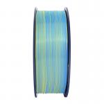 Filament pentru imprimanta 3D Sunlu PLA Plus Silk Forth Color, Finisaj matasos / lucios, Diametru 1.75mm, 1kg, Albastru / Mov / Portocaliu / Galben 6 - lerato.ro
