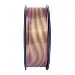 Filament pentru imprimanta 3D Sunlu PLA Plus Silk Forth Color, Finisaj matasos / lucios, Diametru 1.75mm, 1kg, Albastru / Mov / Rosu / Gold 6 - lerato.ro