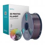 Filament pentru imprimanta 3D Sunlu PLA Plus Silk Forth Color, Finisaj matasos / lucios, Diametru 1.75mm, 1kg, Rosu / Galben / Verde / Negru 5 - lerato.ro