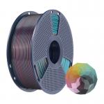 Filament pentru imprimanta 3D Sunlu PLA Plus Silk Forth Color, Finisaj matasos / lucios, Diametru 1.75mm, 1kg, Rosu / Galben / Verde / Negru 3 - lerato.ro