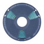 Filament pentru imprimanta 3D Sunlu PLA Plus Silk Forth Color, Finisaj matasos / lucios, Diametru 1.75mm, 1kg, Rosu / Galben / Verde / Negru 4 - lerato.ro