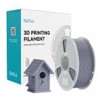 Filament cu suprafata lucioasa pentru imprimanta 3D Sunlu ASA, Diametru 1.75mm, 1kg, Gri 5 - lerato.ro
