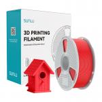 Filament cu suprafata lucioasa pentru imprimanta 3D Sunlu ASA, Diametru 1.75mm, 1kg, Rosu 5 - lerato.ro