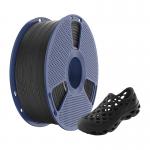 Filament pentru imprimanta 3D Sunlu TPU 95A, Diametru 1.75mm, 1kg, Negru 3 - lerato.ro