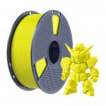 Filament pentru imprimanta 3D Sunlu PLA Plus 2.0, Diametru 1.75mm, 1kg, Galben 3 - lerato.ro