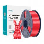 Filament pentru imprimanta 3D Sunlu PLA Plus Silk, Finisaj matasos / lucios, Diametru 1.75mm, 1kg, Rosu 5 - lerato.ro