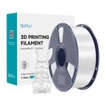 Filament pentru imprimanta 3D Sunlu PLA Plus Silk, Finisaj matasos / lucios, Diametru 1.75mm, 1kg, Alb 5 - lerato.ro