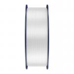 Filament pentru imprimanta 3D Sunlu PLA Plus Silk, Finisaj matasos / lucios, Diametru 1.75mm, 1kg, Alb 6 - lerato.ro