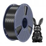 Filament pentru imprimanta 3D Sunlu PLA Plus Silk, Finisaj matasos / lucios, Diametru 1.75mm, 1kg, Negru 3 - lerato.ro