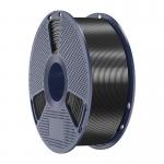 Filament pentru imprimanta 3D Sunlu PLA Plus Silk, Finisaj matasos / lucios, Diametru 1.75mm, 1kg, Negru 2 - lerato.ro