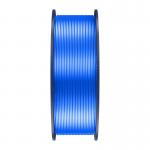 Filament pentru imprimanta 3D Sunlu PLA Plus Silk, Finisaj matasos / lucios, Diametru 1.75mm, 1kg, Albastru 6 - lerato.ro