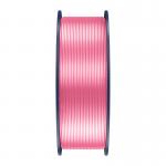 Filament pentru imprimanta 3D Sunlu PLA Plus Silk, Finisaj matasos / lucios, Diametru 1.75mm, 1kg, Roz 6 - lerato.ro