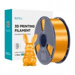 Filament pentru imprimanta 3D Sunlu PLA Plus Silk, Finisaj matasos / lucios, Diametru 1.75mm, 1kg, Brass 5 - lerato.ro