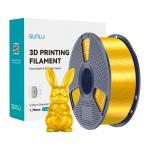 Filament pentru imprimanta 3D Sunlu PLA Plus Silk, Finisaj matasos / lucios, Diametru 1.75mm, 1kg, Gold 5 - lerato.ro