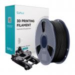 Filament pentru imprimanta 3D Sunlu ABS, Diametru 1.75mm, 1kg, Negru 5 - lerato.ro