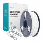 Filament pentru imprimanta 3D Sunlu ABS, Diametru 1.75mm, 1kg, Alb 5 - lerato.ro