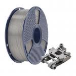 Filament pentru imprimanta 3D Sunlu ABS, Diametru 1.75mm, 1kg, Silver 3 - lerato.ro