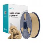 Filament pentru imprimanta 3D Sunlu Wood, Efect de lemn natural, Diametru 1.75mm, 1kg, Maple Brown 3 - lerato.ro