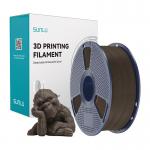 Filament pentru imprimanta 3D Sunlu Wood, Efect de lemn natural, Diametru 1.75mm, 1kg, Walnut Brown 4 - lerato.ro