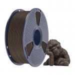 Filament pentru imprimanta 3D Sunlu Wood, Efect de lemn natural, Diametru 1.75mm, 1kg, Walnut Brown 3 - lerato.ro