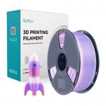 Filament pentru imprimanta 3D Sunlu PLA, Diametru 1.75mm, 1kg, Rainbow 03 6 - lerato.ro