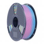 Filament pentru imprimanta 3D Sunlu PLA, Diametru 1.75mm, 1kg, Rainbow 04 2 - lerato.ro