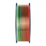 Filament pentru imprimanta 3D Sunlu PLA Transparent, Diametru 1.75mm, 1kg, Rainbow 01 4 - lerato.ro