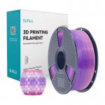 Filament pentru imprimanta 3D Sunlu PLA Transparent, Diametru 1.75mm, 1kg, Rainbow 03 4 - lerato.ro