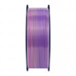 Filament pentru imprimanta 3D Sunlu PLA Transparent, Diametru 1.75mm, 1kg, Rainbow 03 6 - lerato.ro