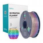 Filament pentru imprimanta 3D Sunlu PLA Transparent, Diametru 1.75mm, 1kg, Rainbow 04 4 - lerato.ro