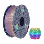 Filament pentru imprimanta 3D Sunlu PLA Transparent, Diametru 1.75mm, 1kg, Rainbow 04 3 - lerato.ro