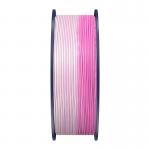 Filament pentru imprimanta 3D Sunlu PLA Plus Silk, Finisaj matasos / lucios, Diametru 1.75mm, 1kg, Rainbow 03 6 - lerato.ro