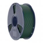 Filament pentru imprimanta 3D Sunlu PLA Plus Silk Dual Color, Finisaj matasos / lucios, Diametru 1.75mm, 1kg, Negru / Verde 2 - lerato.ro