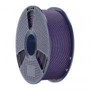 Filament pentru imprimanta 3D Sunlu PLA Plus Silk Dual Color, Finisaj matasos / lucios, Diametru 1.75mm, 1kg, Negru / Mov