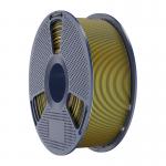 Filament pentru imprimanta 3D Sunlu PLA Plus Silk Dual Color, Finisaj matasos / lucios, Diametru 1.75mm, 1kg, Black / Gold 2 - lerato.ro