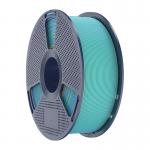 Filament pentru imprimanta 3D Sunlu PLA Plus Silk Dual Color, Finisaj matasos / lucios, Diametru 1.75mm, 1kg, Albastru / Verde 2 - lerato.ro