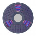 Filament pentru imprimanta 3D Sunlu PLA Plus Silk, Finisaj matasos / lucios, Diametru 1.75mm, 1kg, Rainbow 02 4 - lerato.ro