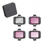 Set de 4 filtre Sunnylife MCUV ND 8/16/32, pentru DJI Avata 2, Negru 7 - lerato.ro