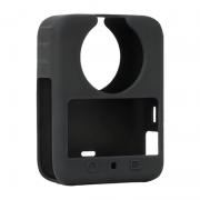 Carcasa protectie din silicon cu capac pentru obiectiv Sunnylife SG034 compatibila cu DJI Osmo 360, Negru