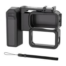 Kit vlogging Sunnylife 	GU-BK150-D compatibil cu camera sport DJI Osmo Nano, 121 × 90 × 41 mm, Negru