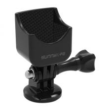 Adaptor Sunnylife OP-Q9157-1pentru camera video DJI Osmo Pocket, Ofera stabilitate si siguranta in timpul utilizarii, Reglare unghi 180 grade, Cap rotativ 360 grade, Negru